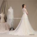 Crystal Design Prom Mermaid wedding dress bridal gowns lace